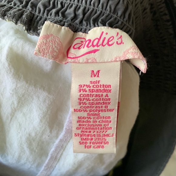 •Candie’s• Color Block Lined Skater Skirt - Size Medium - Picture 2 of 7